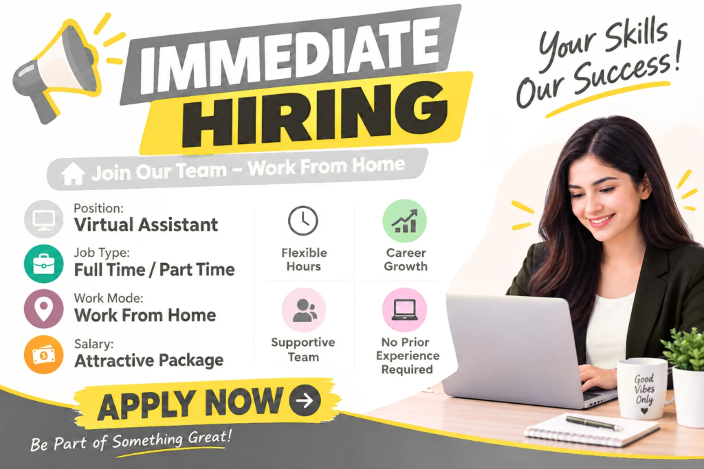 Immediate Hiring jobs