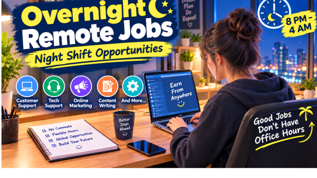 Overnight Remote Jobs