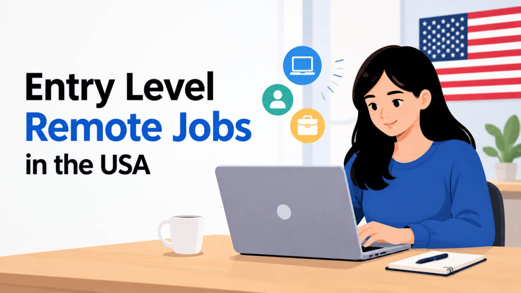 Entry level remote jobs in USA for beginners